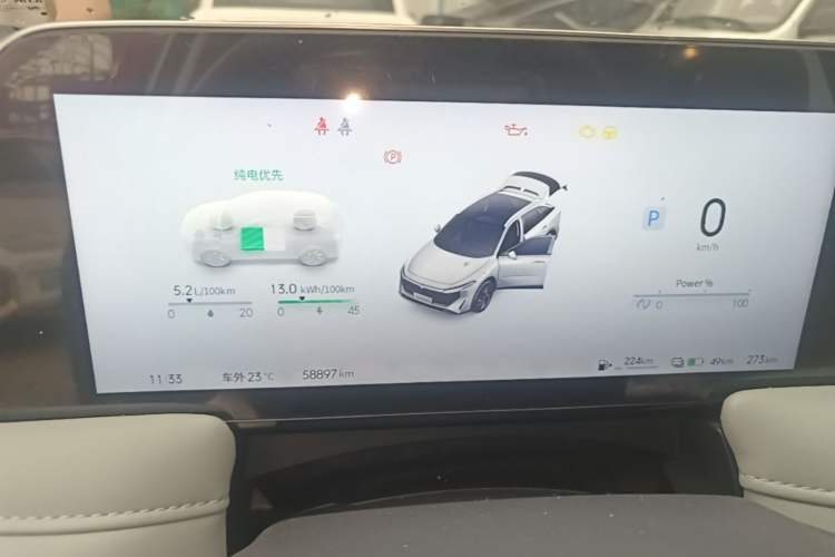 Used Venucia V DD-i 2023 110 km iE Version Instrument Cluster