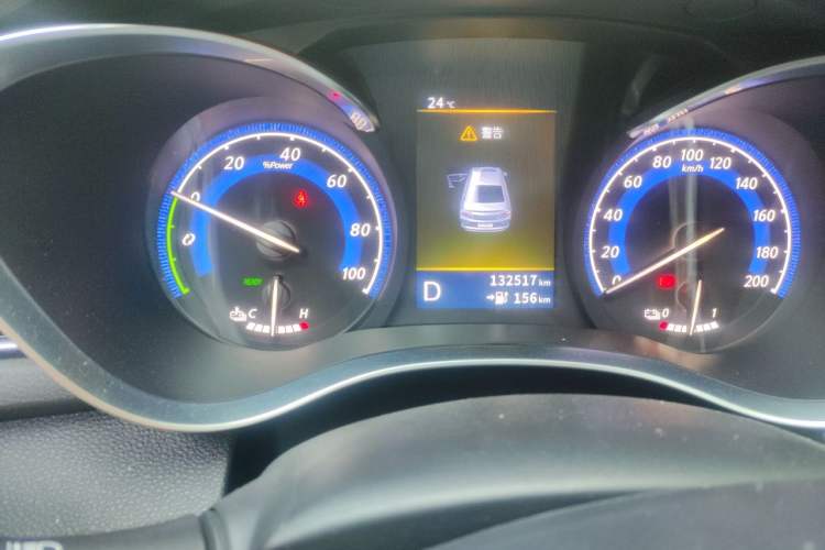 Used Venucia D60EV 2019 High-Range Travel Edition Odometer Close Up
