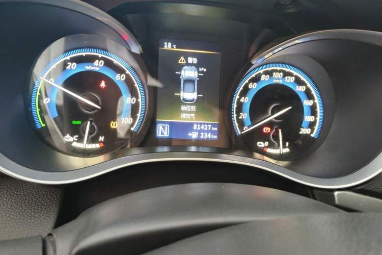 Used Venucia D60EV 2020 Standard Range Smart Drive Version – Ride-Hailing Large-Screen Edition Instrument Cluster