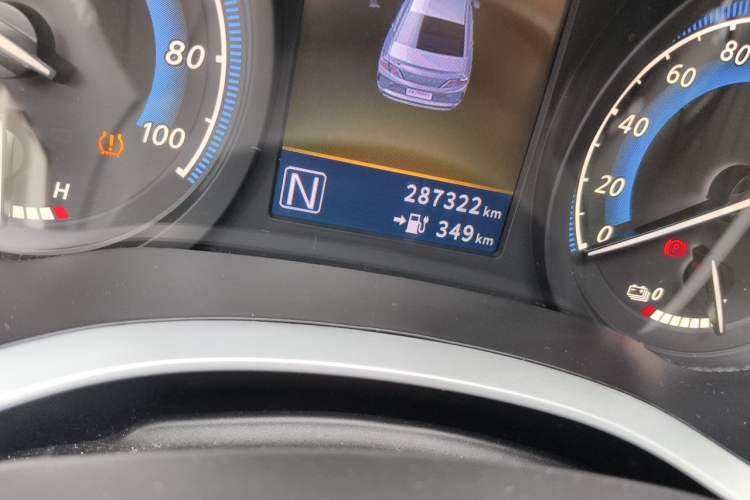 Used Venucia D60EV 2020 Standard Range Smart Drive Edition Odometer Close Up