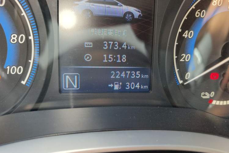 Used Venucia D60EV 2020 Standard Range Smart Drive Edition Odometer Close Up