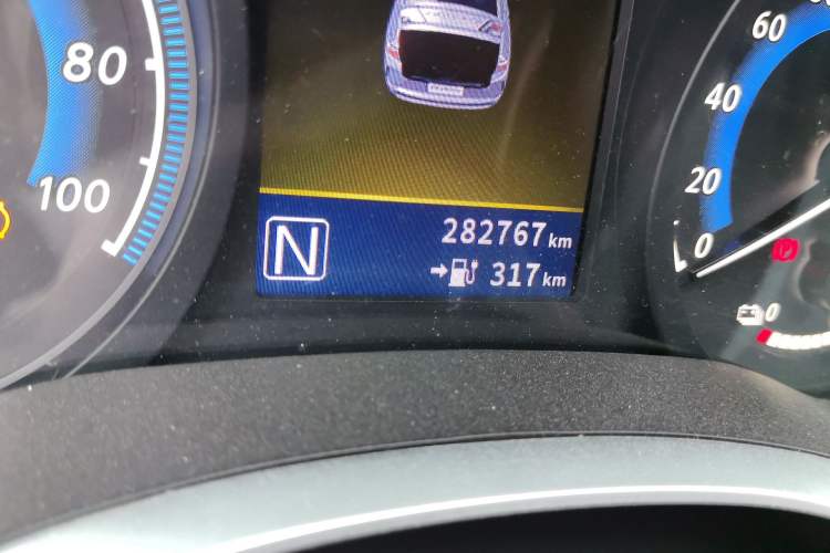 Used Venucia D60EV 2020 Standard Range Smart Drive Edition Odometer Close Up