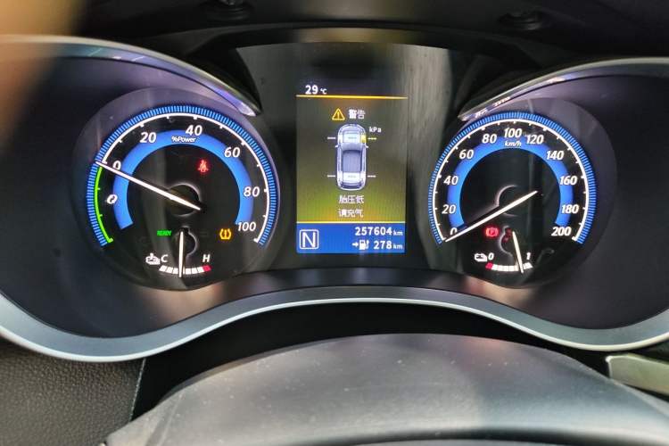 Used Venucia D60EV 2020 Standard Range Smart Drive Edition Odometer Close Up