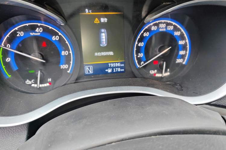 Used Venucia D60EV 2020 Standard Range Smart Drive Edition Odometer Close Up
