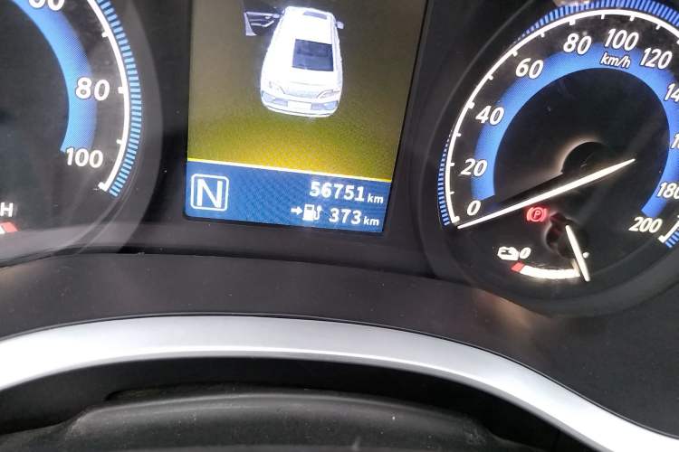 Used Venucia D60EV 2020 Standard Range Smart Drive Edition Odometer Close Up