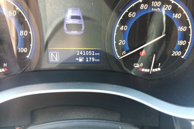 Used Venucia D60EV 2020 Standard Range Smart Drive Edition Odometer Close Up