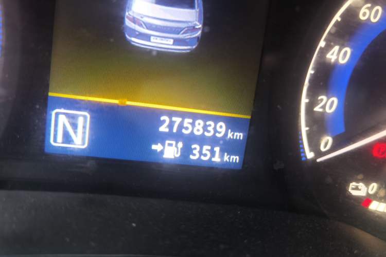 Used Venucia D60EV 2020 Standard Range Smart Drive Edition Odometer Close Up