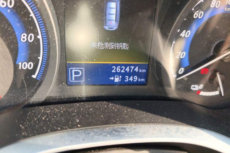 Used Venucia D60EV 2022 Standard Range Smart Drive Version Odometer Close Up