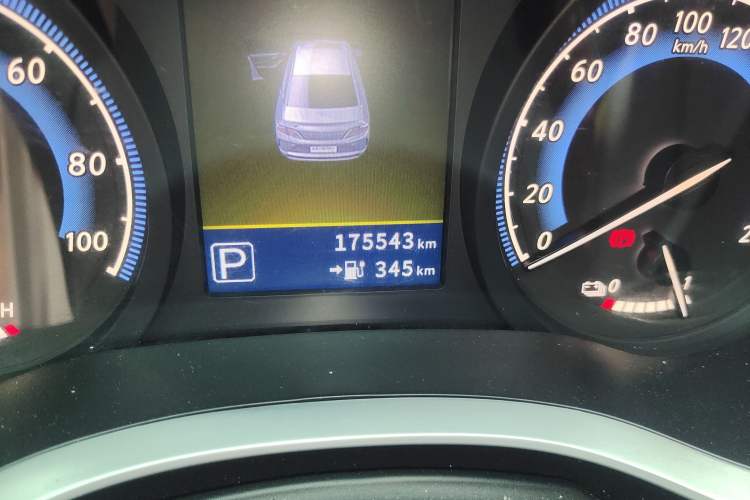 Used Venucia D60EV 2022 Battery-Swap Version Odometer Close Up