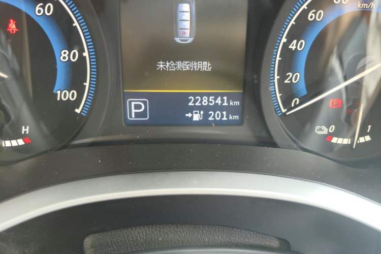 Used Venucia D60EV 2022 Standard Range Smart Drive Version Odometer Close Up