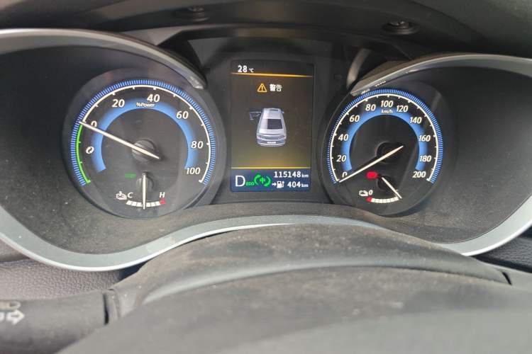 Used Venucia D60EV 2022 Standard Range Smart Drive Version Odometer Close Up