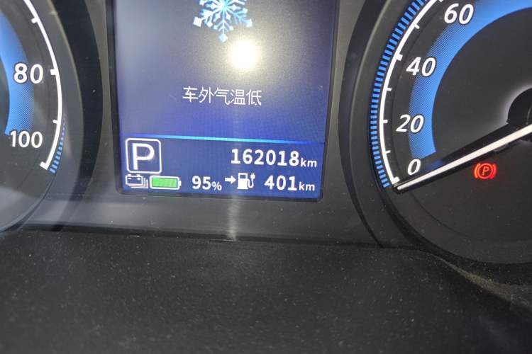Used Venucia D60EV 2023 PLUS Comfort Edition RJ Model Odometer Close Up