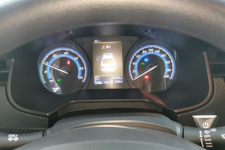 Used Venucia D60EV 2023 PLUS Comfort Edition CI Model Odometer Close Up