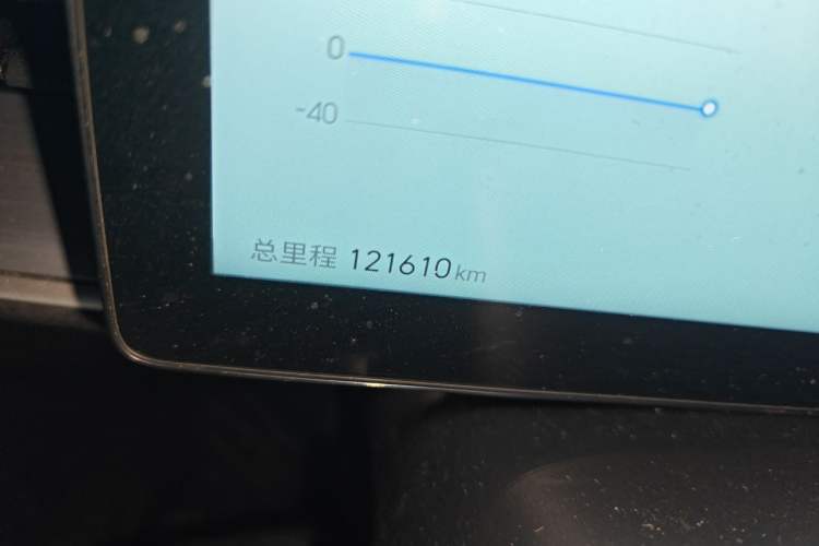 Used Venucia VX6 2023 520 Pro Odometer Close Up