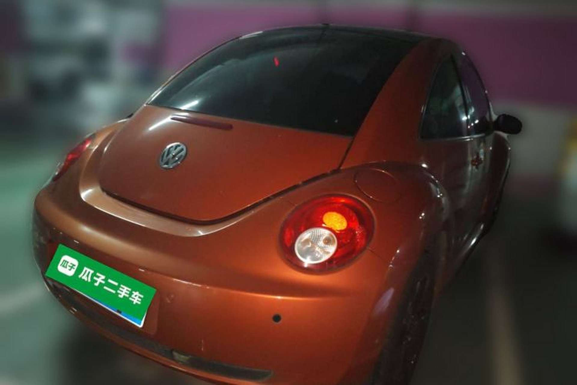 Used Volkswagen Beetle 2008 1.8T AT Luxury Model Rear Right 45 Deg