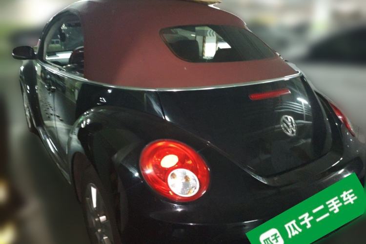 Used Volkswagen Beetle 2009 2.0 AT Top-Trim Convertible Rear Left 45 Deg