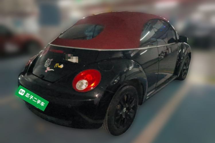Used Volkswagen Beetle 2009 2.0 AT Top-Trim Convertible Rear Right 45 Deg