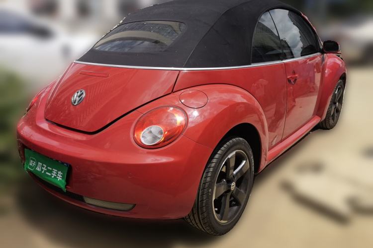 Used Volkswagen Beetle 2009 2.0 AT Top-Trim Convertible Rear Right 45 Deg