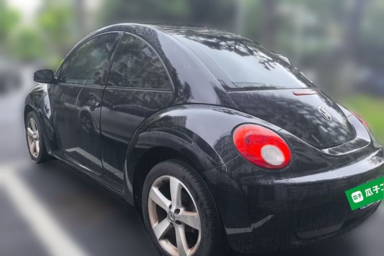 Used Volkswagen Beetle 2010 1.8T BlackOrange Luxury Edition Rear Left 45 Deg