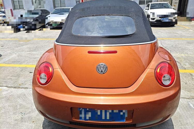 Used Volkswagen Beetle 2010 2.0 BlackOrange Convertible Luxury Edition Rear