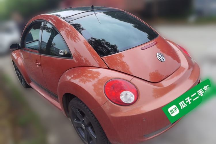 Used Volkswagen Beetle 2010 1.8T BlackOrange Luxury Edition Rear Left 45 Deg