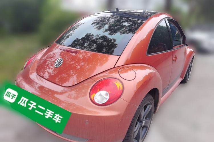 Used Volkswagen Beetle 2010 1.8T BlackOrange Luxury Edition Rear Right 45 Deg