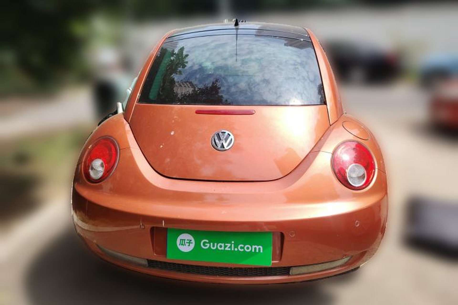 Used Volkswagen Beetle 2010 1.8T BlackOrange Luxury Edition Rear