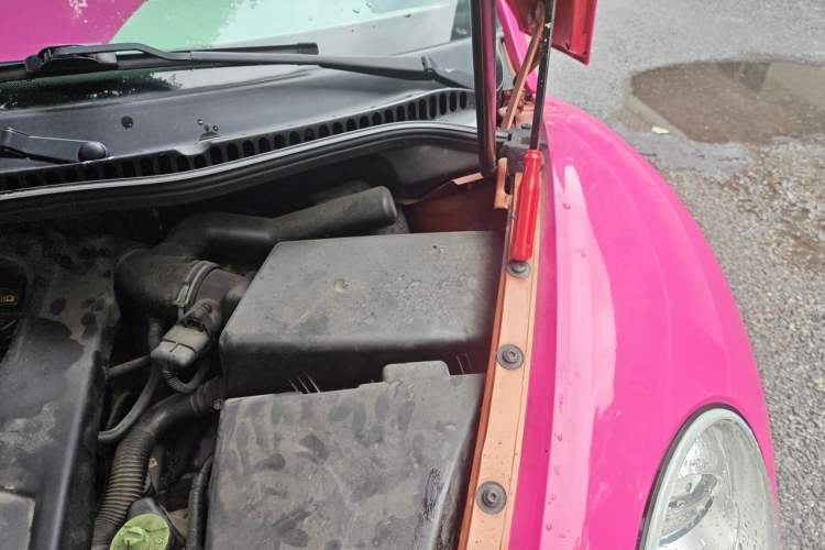 Used Volkswagen Beetle 2010 2.0 BlackOrange Convertible Luxury Edition Engine Bay Left