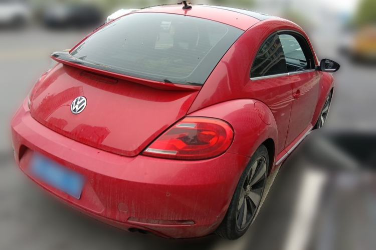 Used Volkswagen Beetle 2010 2.0 BlackOrange Luxury Edition Rear Right 45 Deg