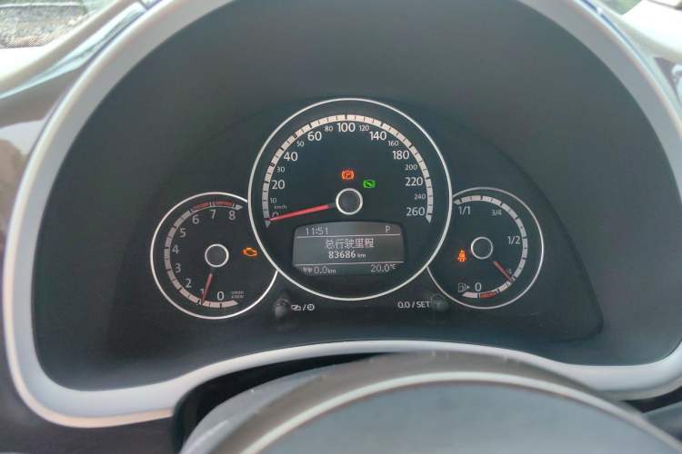 Used Volkswagen Beetle 2013 1.4 TSI Comfort Model Instrument Cluster