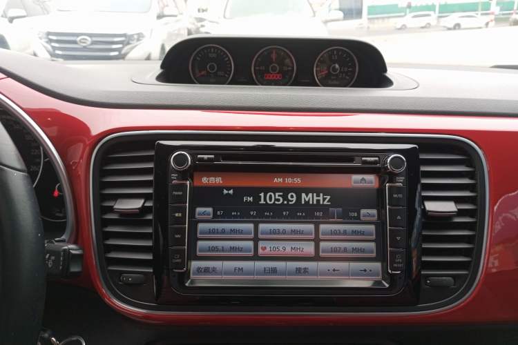 Used Volkswagen Beetle 2013 1.2TSI Comfort Model Audio And AC Panel