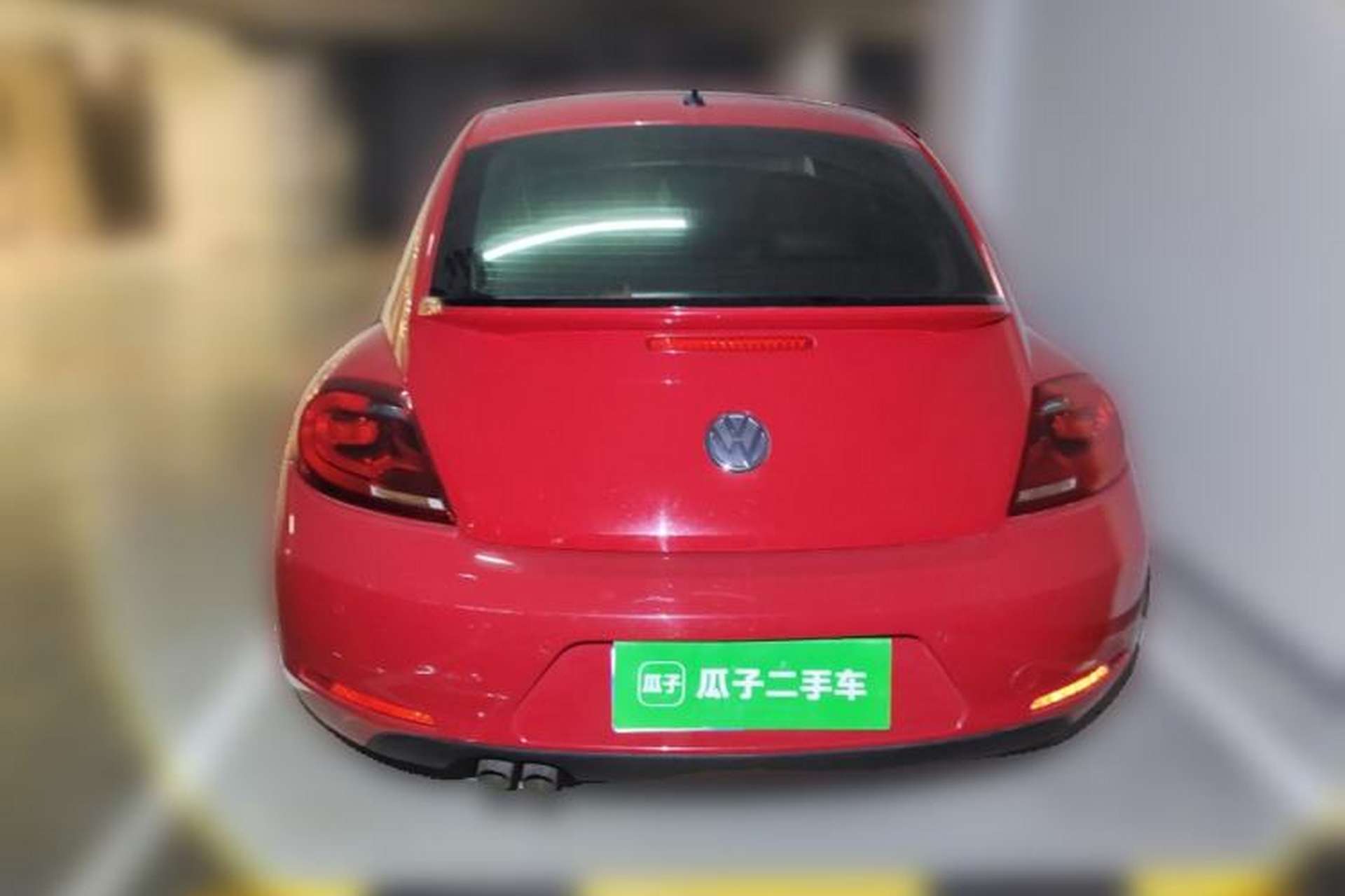 Used Volkswagen Beetle 2013 1.4TSI Luxury Model Rear
