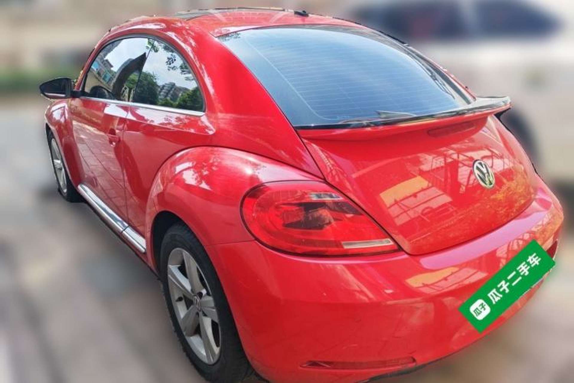 Used Volkswagen Beetle 2013 1.4TSI Luxury Model Rear Left 45 Deg