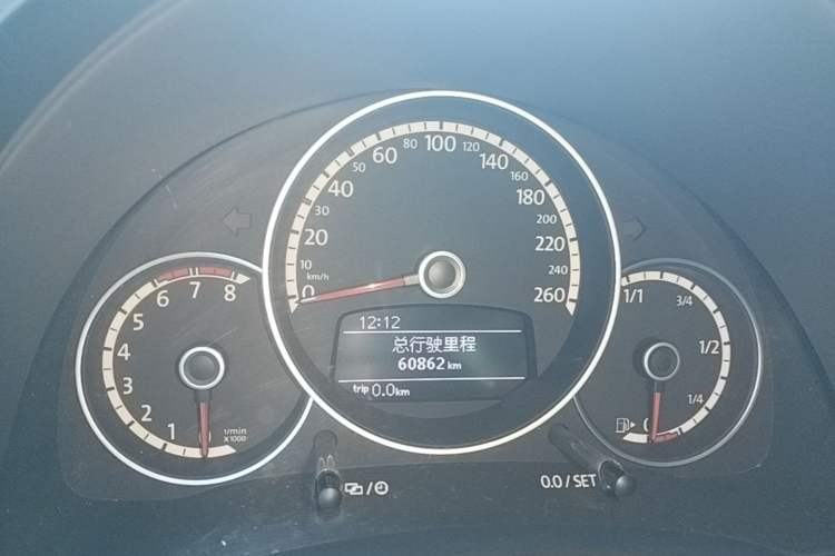 Used Volkswagen Beetle 2014 1.2TSI Comfort Model Instrument Cluster