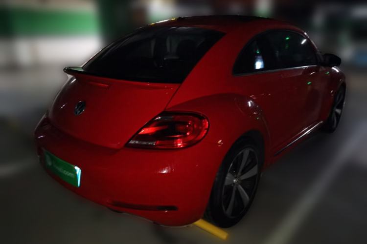Used Volkswagen Beetle 2014 1.4TSI R-Line Rear Right 45 Deg