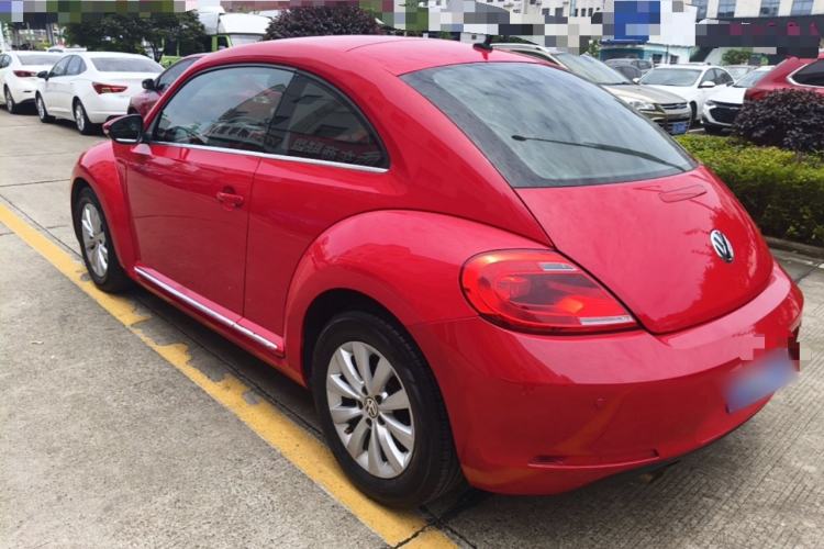 Used Volkswagen Beetle 2015 180TSI model Rear Left 45 Deg