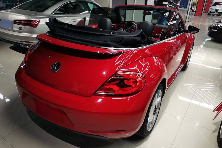 Used Volkswagen Beetle 2015 180TSI Convertible Edition Rear Right 45 Deg