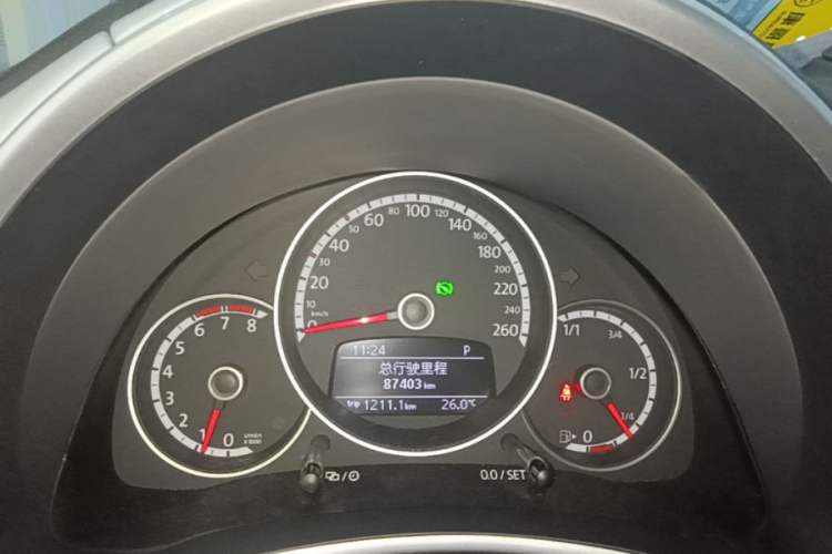 Used Volkswagen Beetle 2015 280TSI Instrument Cluster