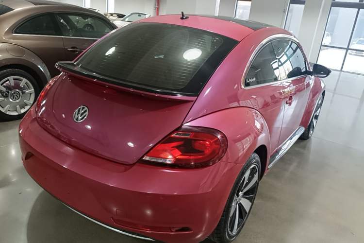 Used Volkswagen Beetle 2017 180TSI Pink Beauty Edition Rear Right 45 Deg