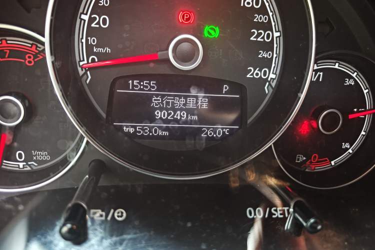 Used Volkswagen Beetle 2017 180TSI Shangle Edition Odometer Close Up