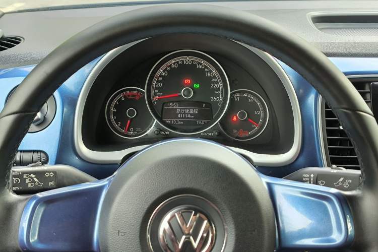 Used Volkswagen Beetle 2018 180TSI Yile Model Odometer Close Up