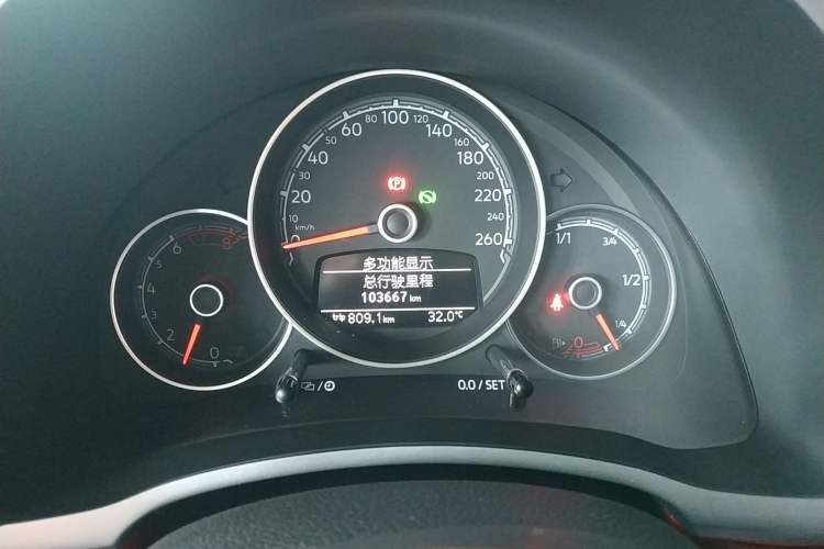 Used Volkswagen Beetle 2018 180TSI Yile Model Instrument Cluster