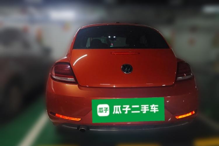 Used Volkswagen Beetle 2018 180TSI Joyful Orange Edition Rear