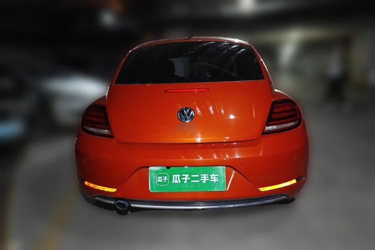 Used Volkswagen Beetle 2018 180TSI Joyful Orange Edition Rear