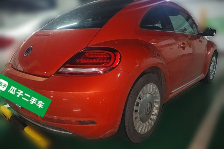 Used Volkswagen Beetle 2018 180TSI Joyful Orange Edition Rear Right 45 Deg