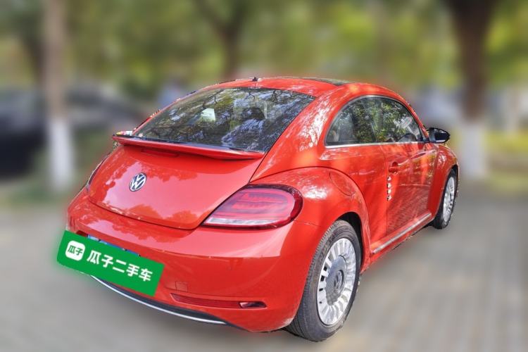 Used Volkswagen Beetle 2018 180TSI Joyful Orange Edition Rear Right 45 Deg