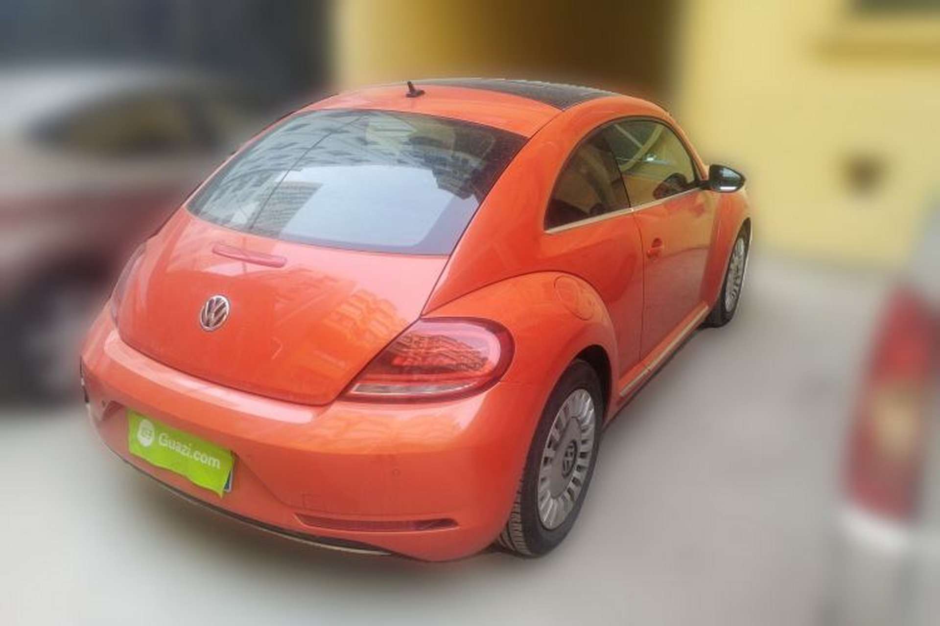Used Volkswagen Beetle 2018 180TSI Joyful Orange Edition Rear Right 45 Deg