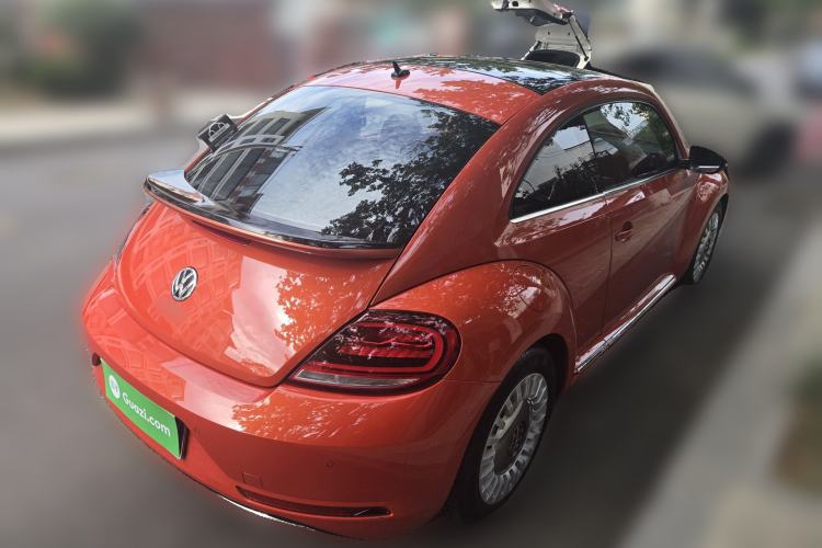 Used Volkswagen Beetle 2018 180TSI Joyful Orange Edition Rear Right 45 Deg