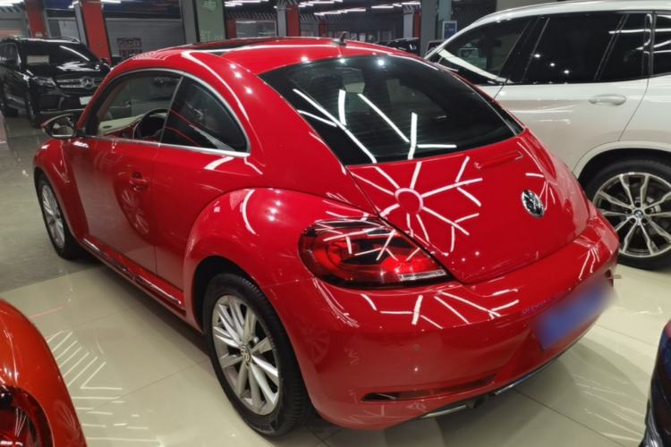 Used Volkswagen Beetle 2018 180TSI Shangle Model Rear Left 45 Deg