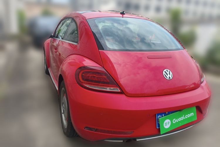 Used Volkswagen Beetle 2018 180TSI Majestic Red Edition Rear Left 45 Deg